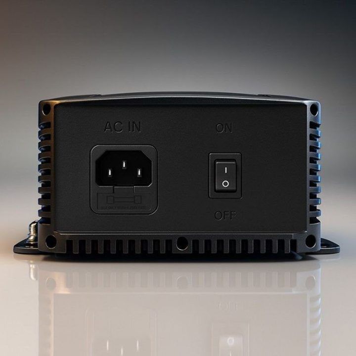 Akumuliatorių įkroviklis 24 V Qoltec Monolith, 10 A