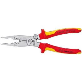 Pusiau apvalios replės Knipex 13 96 200, 20 cm