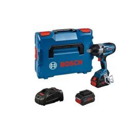 Smūginis veržliasukis Bosch GDS 18V-1050 H, juodas ir mėlynas