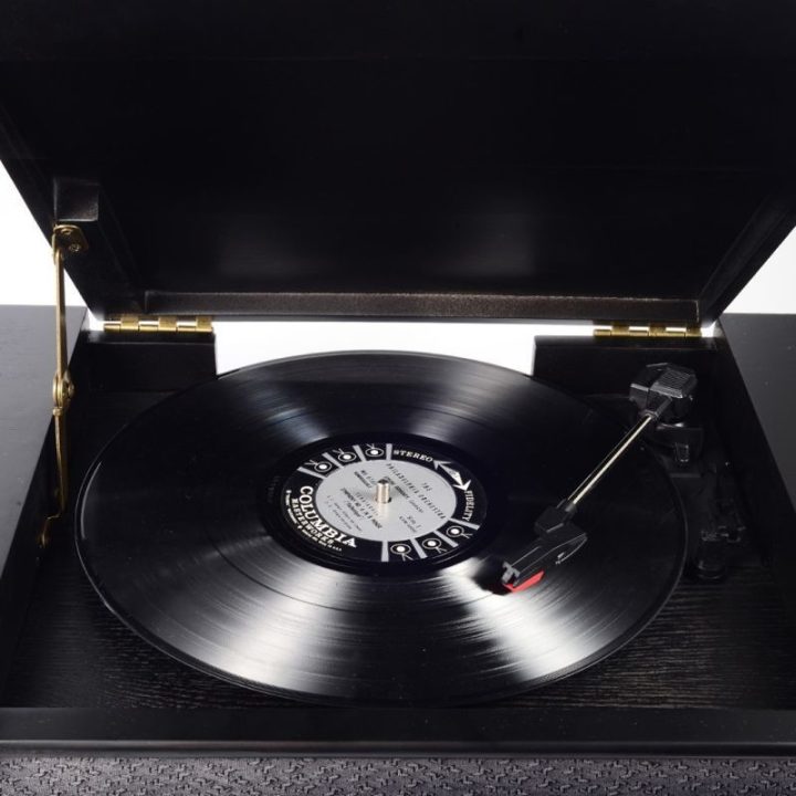 Gramofonas Denver MRD-51 Retro, juodas