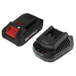 Akumuliatoriaus ir įkroviklio rinkinys Graphite Energy+, 4 Ah