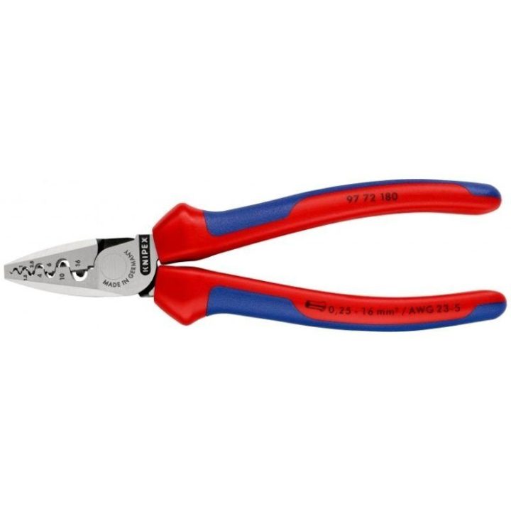 Kabelių užspaudimo replės Knipex 97 72 180