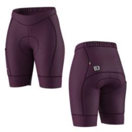 Moteriški dviratininkų šortai Biemme Legend Cargo, violetiniai
