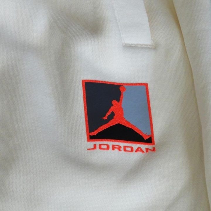 Vyriškos medvilninės sportinės kelnės Air Jordan Brooklyn, smėlio