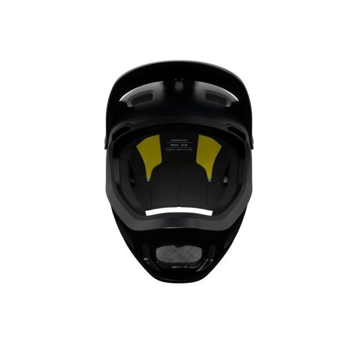 Dviračio šalmas POC Coron Air Mips, juodas
