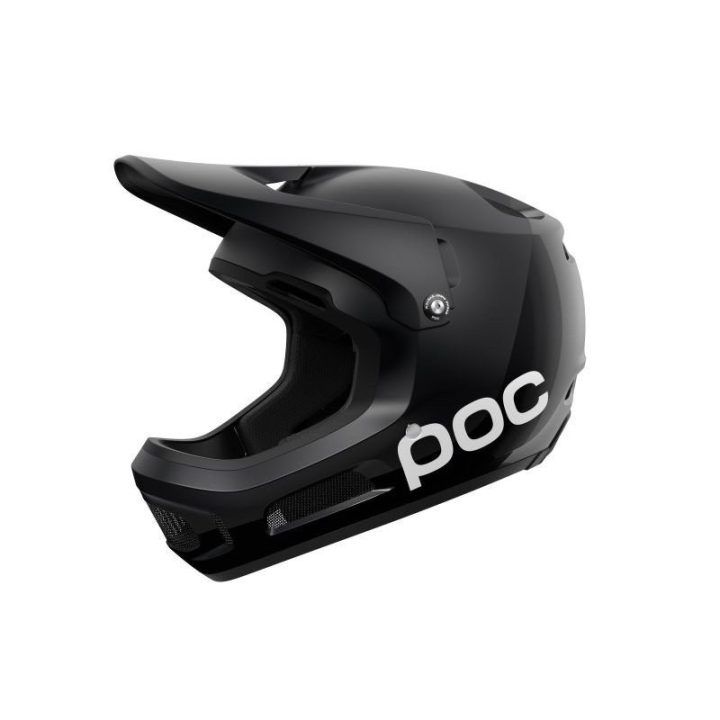 Dviračio šalmas POC Coron Air Mips, juodas
