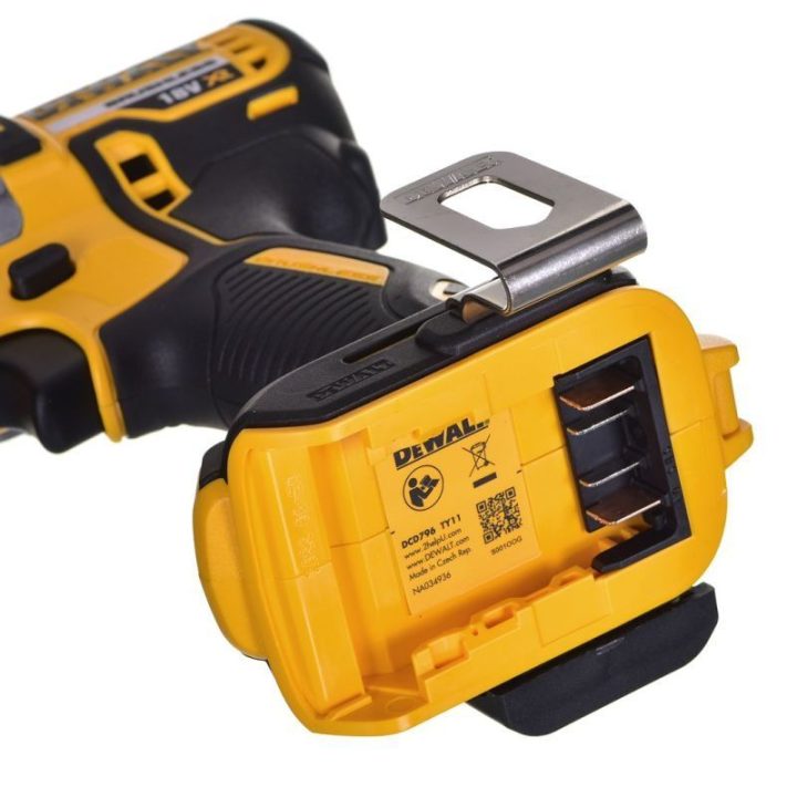Įrankių rinkinys DeWALT DCD796/DCF887/DCH273, 18 V, geltonas