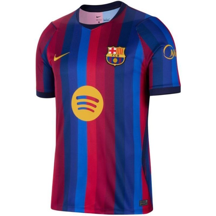 Vyriški FC Barcelona namų marškinėliai Nike, mėlyni ir raudoni
