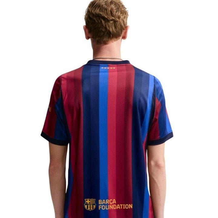 Vyriški FC Barcelona namų marškinėliai Nike, mėlyni ir raudoni