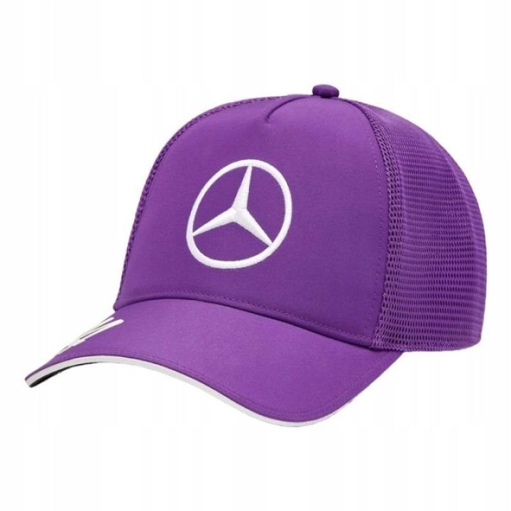 Unisex kepurė su snapeliu Mercedes-AMG Lewis Hamilton, violetinė