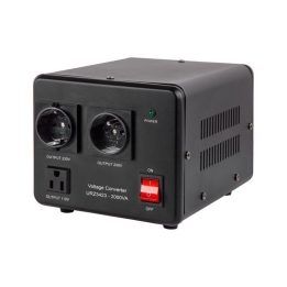 Įtampos keitiklis KEMOT, 1600 W / 2000 VA