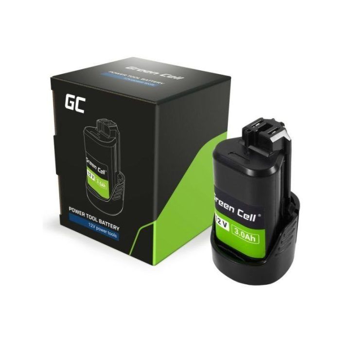 Akumuliatorius Bosch GBA 12 V Green Cell, 3 Ah, juodas