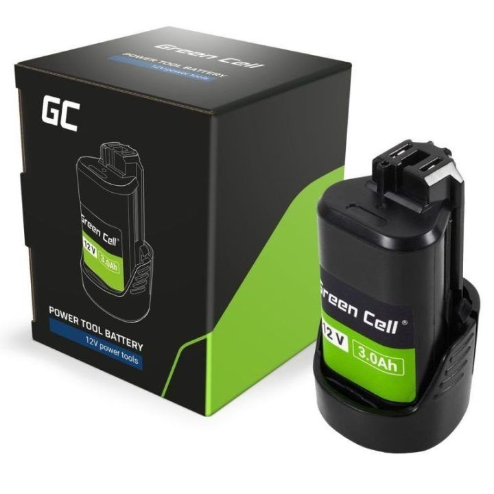 Akumuliatorius Bosch GBA 12 V Green Cell, 3 Ah, juodas