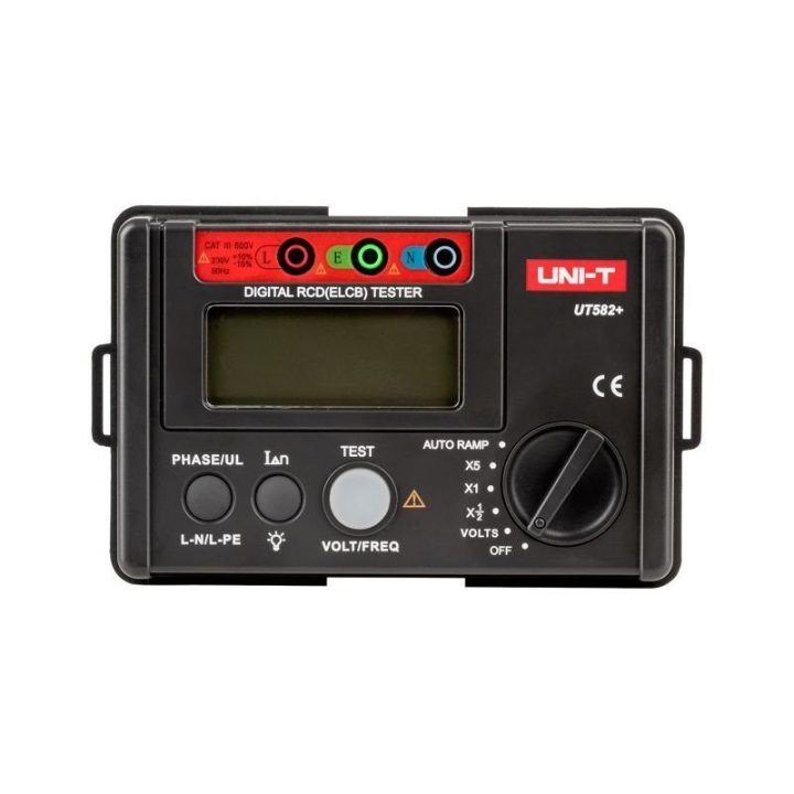 Skaitmeninis RCD jungiklių testeris UNI-T UT582+