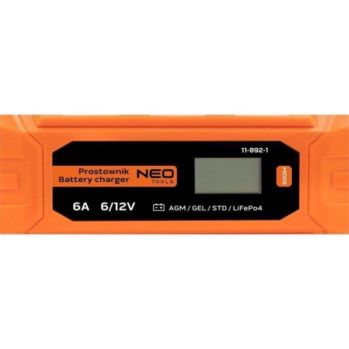 Automatinis akumuliatorių įkroviklis NEO Tools 11-892-1