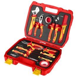 Elektriko įrankių rinkinys lagamine NEO Tools, 13 vnt