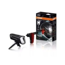 Dviračių žibintų komplektas Osram Bike Race LED, juodas