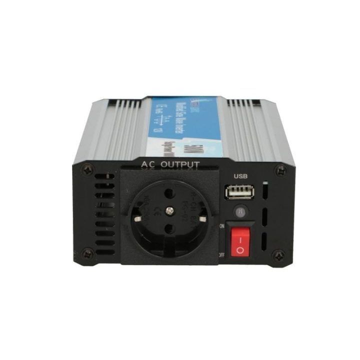 Automobilinis įtampos keitiklis Extralink OPIM-500W, 12 V, 500 W