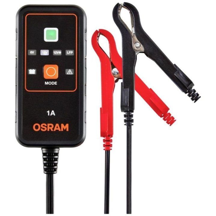 Akumuliatorių įkroviklis OSRAM BATTERYcharge 901, 6/12 V, 1 A