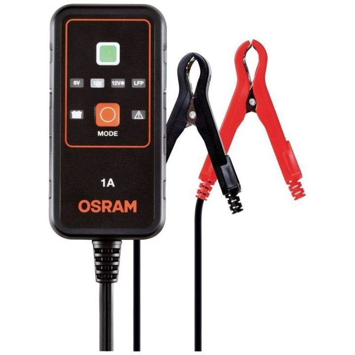 Akumuliatorių įkroviklis OSRAM BATTERYcharge 901, 6/12 V, 1 A