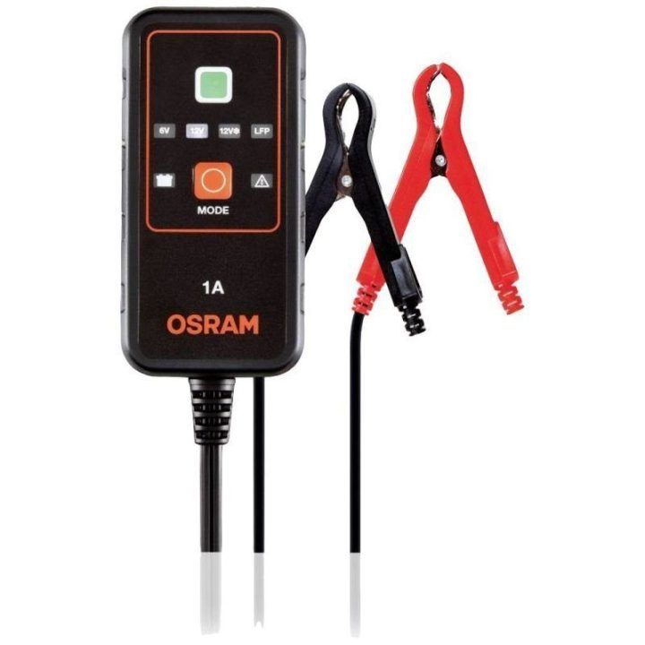 Akumuliatorių įkroviklis OSRAM BATTERYcharge 901, 6/12 V, 1 A
