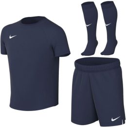 Vaikiškas futbolo komplektas Nike Dri-Fit Park VIII, tamsiai mėlynas