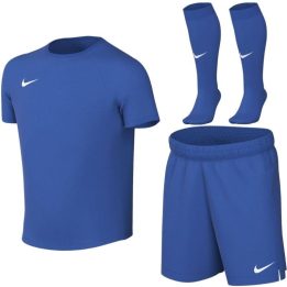 Vaikiškas futbolo aprangos komplektas Nike Dri-Fit Park VIII, mėlynas