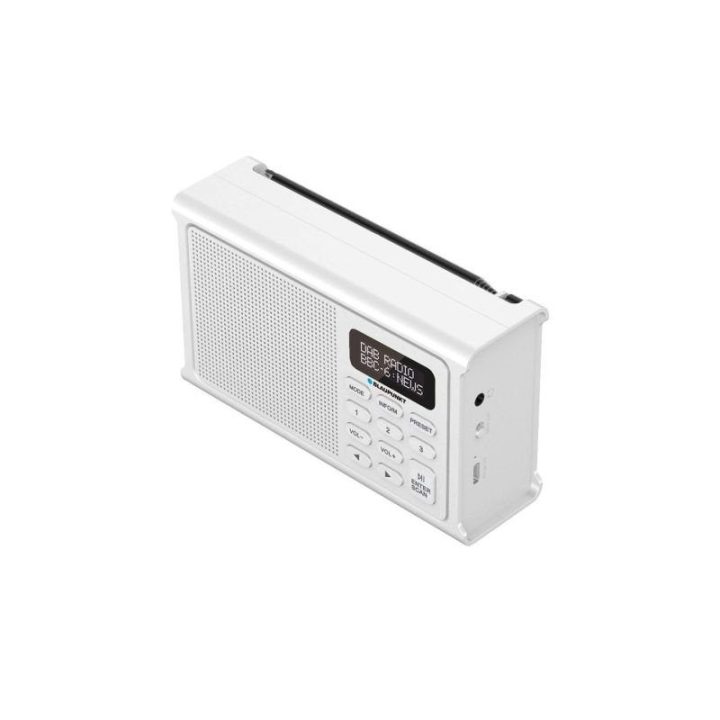Nešiojamasis radijas Blaupunkt DAB DR3WH, baltas