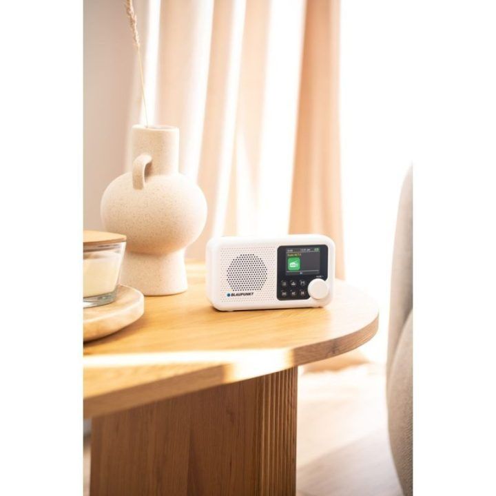 Nešiojamasis DAB+ radijas Blaupunkt DAB DR8WH, baltas