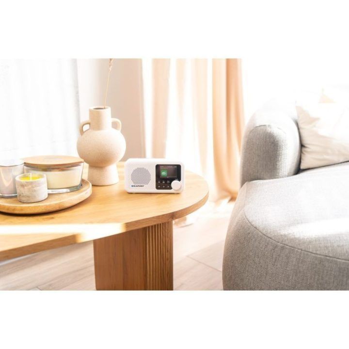 Nešiojamasis DAB+ radijas Blaupunkt DAB DR8WH, baltas