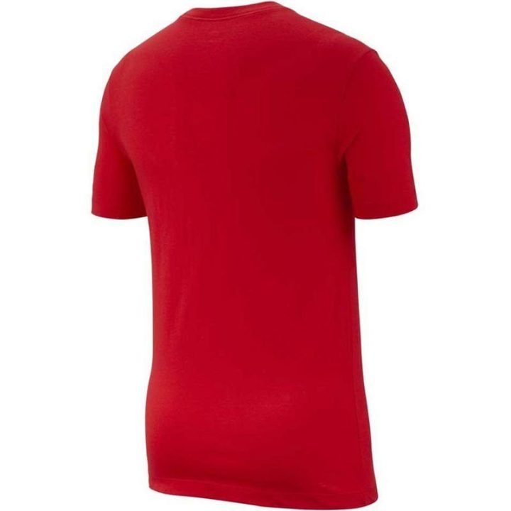 Vyriški medvilniniai marškinėliai Nike Club Tee, raudoni
