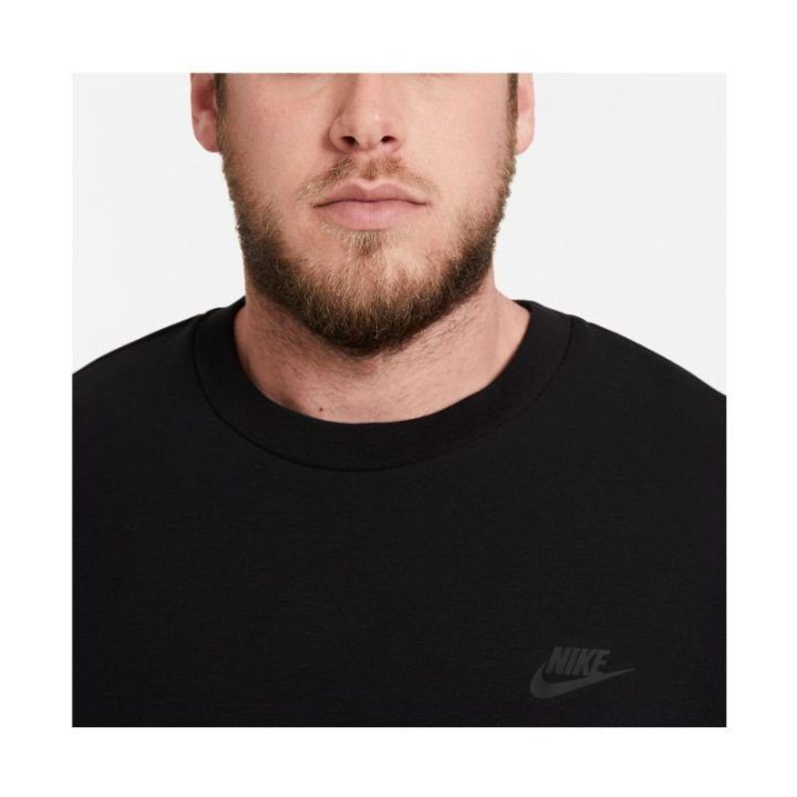 Vyriškas medvilninis džemperis Nike Tech Fleece, juodas
