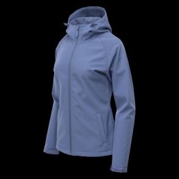 Moteriška softshell striukė su reguliuojamu gobtuvu Martes