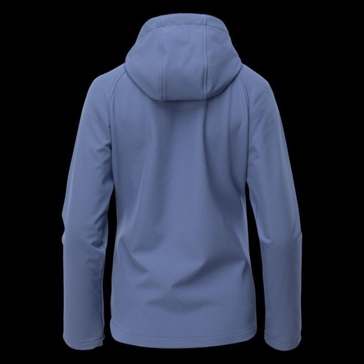 Moteriška softshell striukė su reguliuojamu gobtuvu Martes