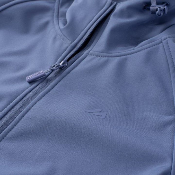 Moteriška softshell striukė su reguliuojamu gobtuvu Martes