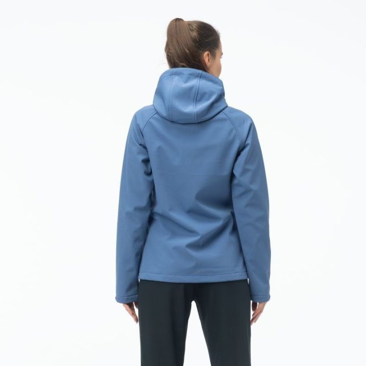 Moteriška softshell striukė su reguliuojamu gobtuvu Martes