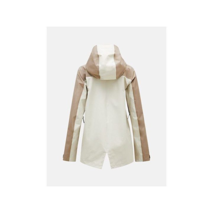 Moteriška striukė Peak Performance Vertical Gore-Tex 3L, smėlio