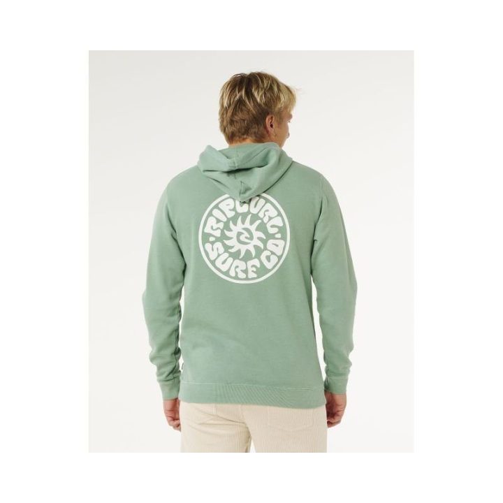 Vyriškas džemperis su gobtuvu Rip Curl Pacific Rinse, žalias