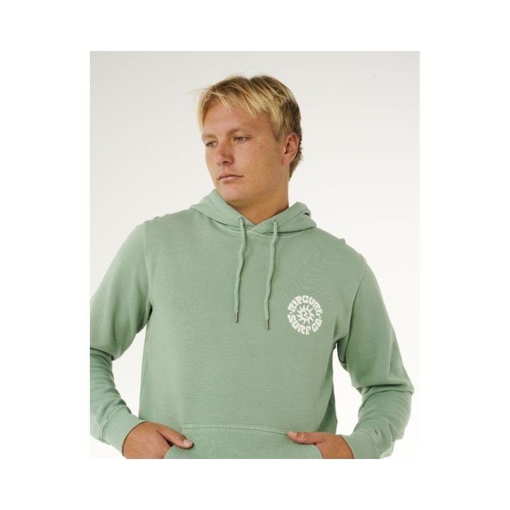 Vyriškas džemperis su gobtuvu Rip Curl Pacific Rinse, žalias