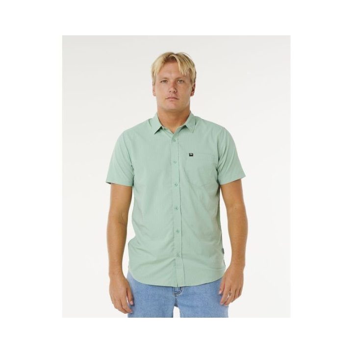 Vyriški marškiniai Rip Curl VaporCool Aerotech, žali