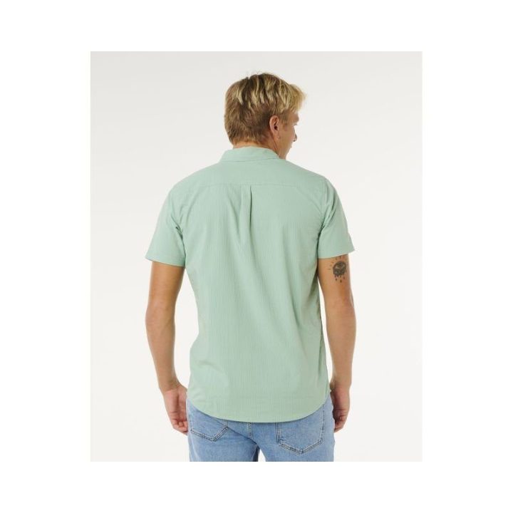 Vyriški marškiniai Rip Curl VaporCool Aerotech, žali