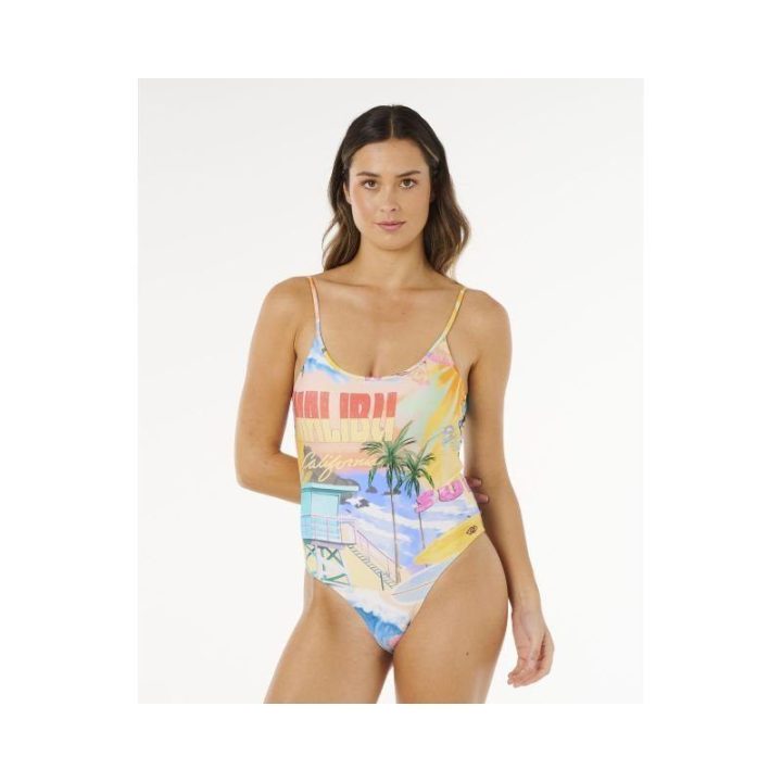Maudymosi kostiumėlis Rip Curl Hotel Malibu, įvairiaspalvis