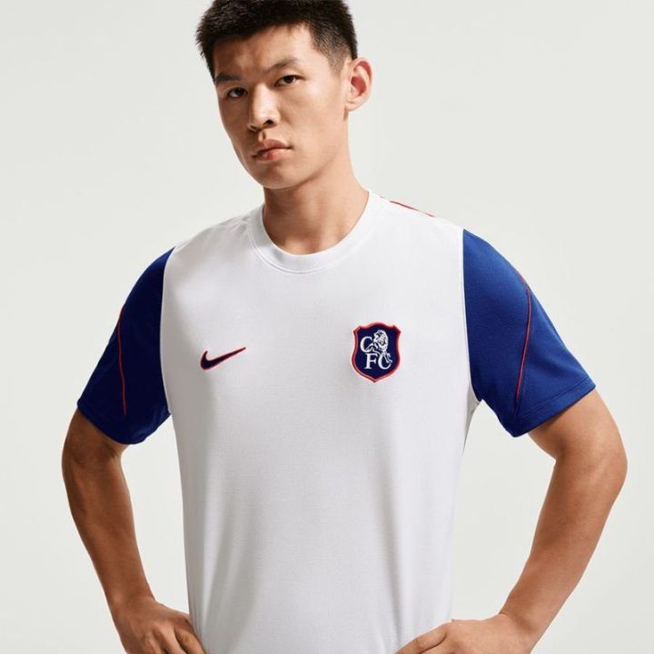 Marškinėliai su trumpomis rankovėmis Nike Chelsea FC Strike