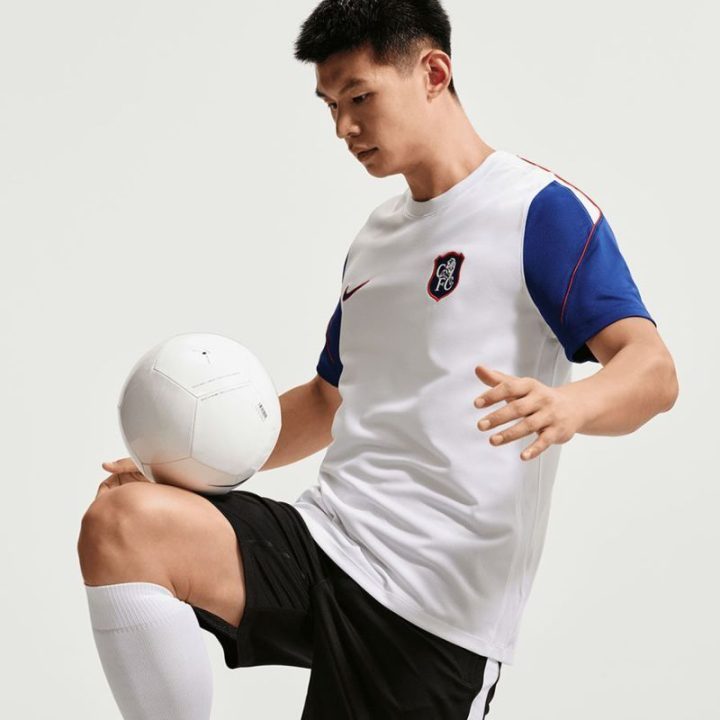 Marškinėliai su trumpomis rankovėmis Nike Chelsea FC Strike