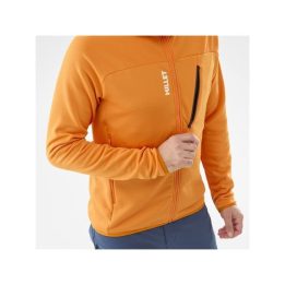 Vyriška striukė su gobtuvu Millet Seneca, oranžinė