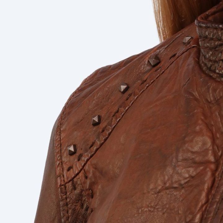 Moteriška odinė striukė Wrangler