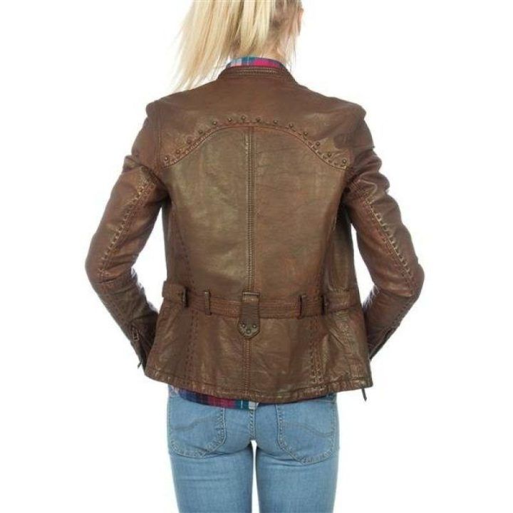 Moteriška odinė striukė Wrangler