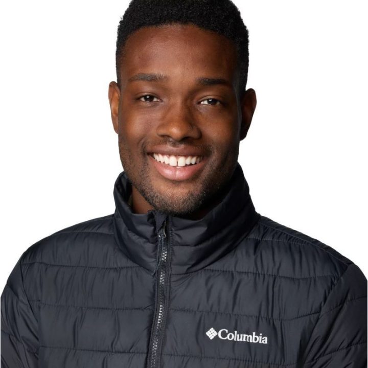 Vyriška striukė su gobtuvu Columbia Powder Lite II, juoda