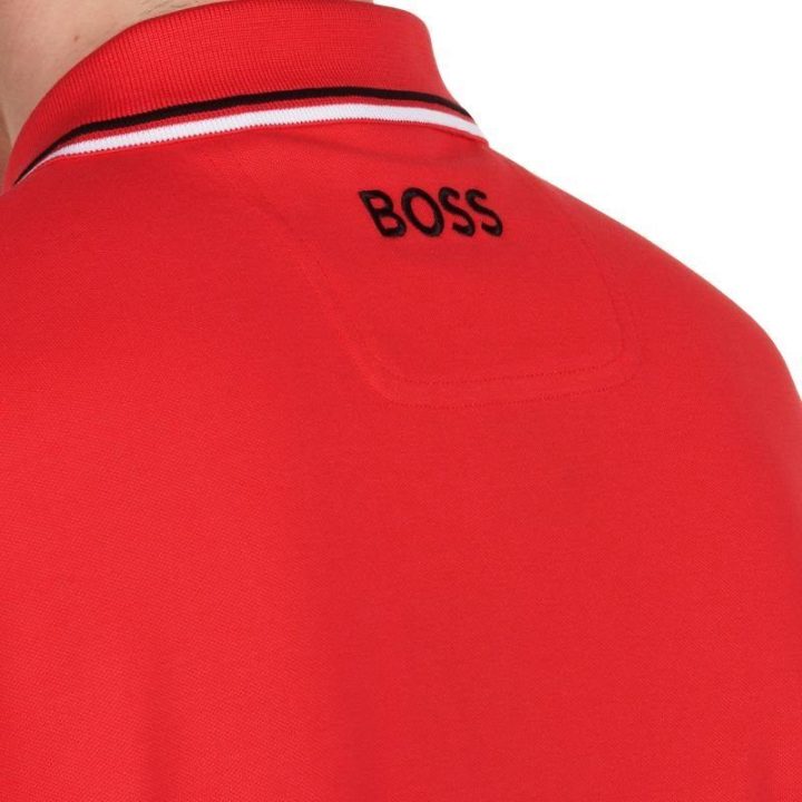 Vyriški polo marškinėliai BOSS Paddy Pro, raudoni