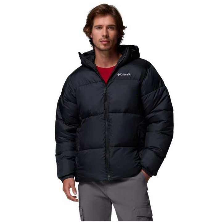 Striukė su gobtuvu Columbia Puffect II, juoda
